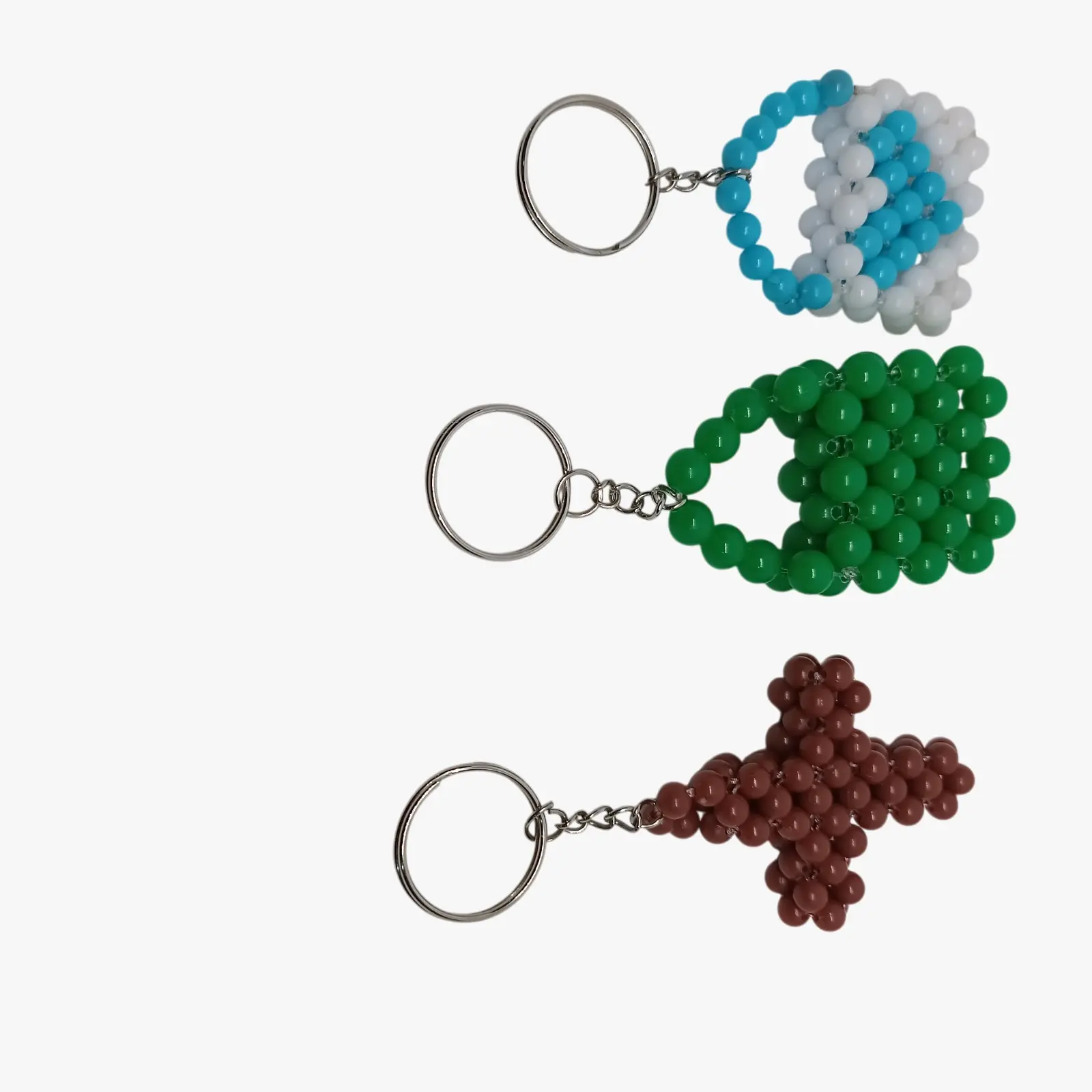 BRACELET PERLES CROIX ET SAC